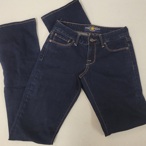 Lucky Brand Bootcut Jeans 00/24 L - Picture 1 of 5